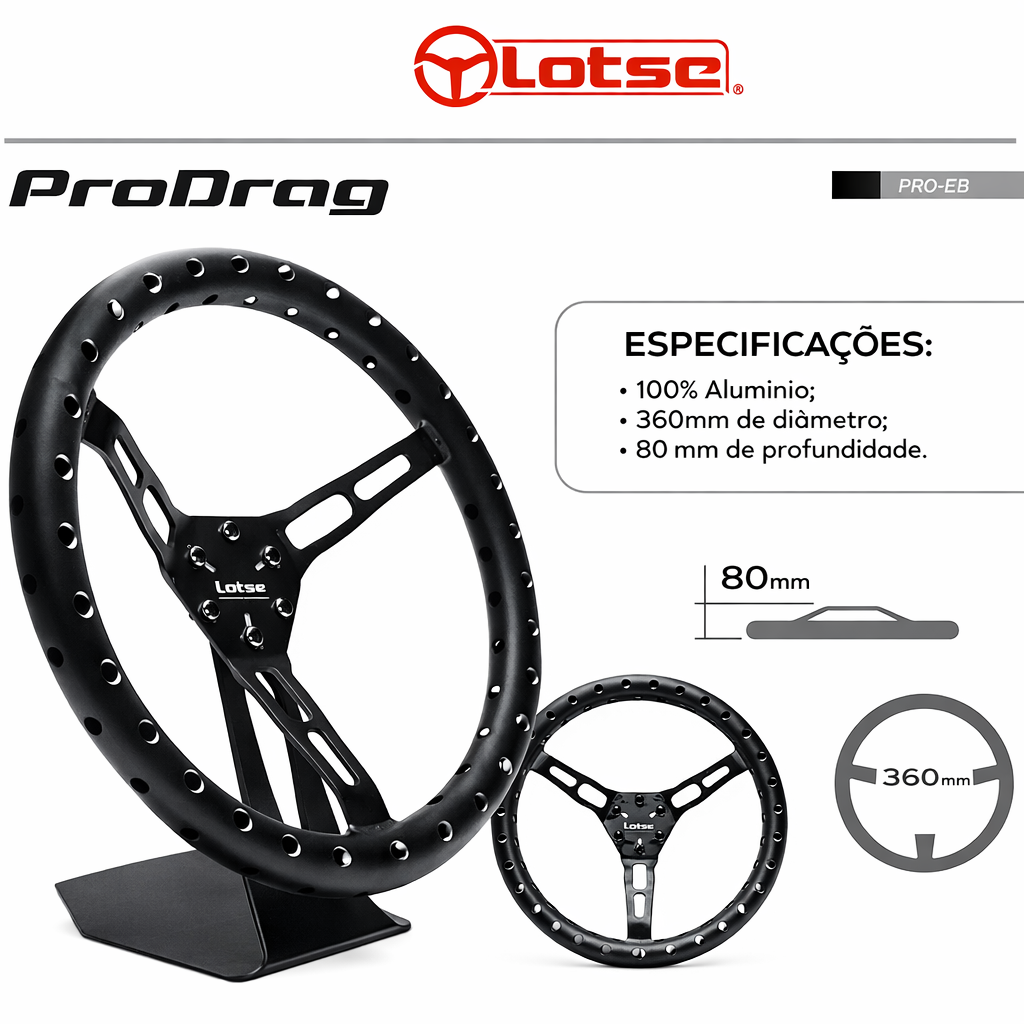 Linha de volantes Lotse arrancada