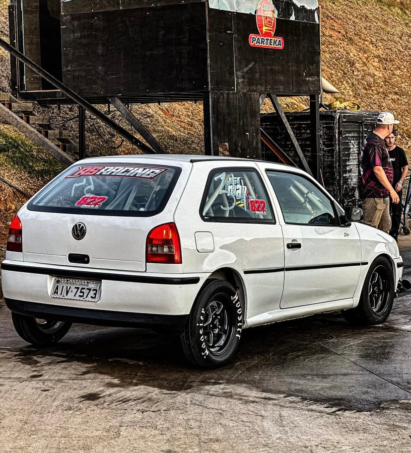 02 AMORTECEDORES DIANTEIROS TURBO RUA/PISTA GOL ATÉ G4 (CORPO REDUZIDO 50mm)